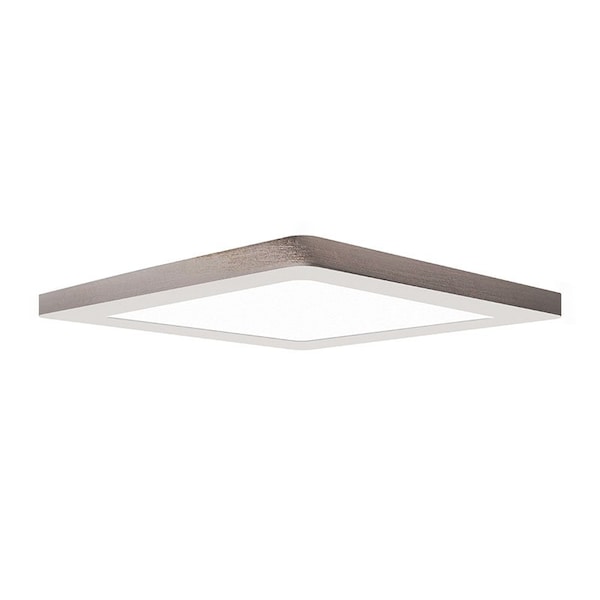 Access Lighting ModPLUS, Dual Voltage LED Flush Mount, Brushed Steel Finish, Acrylic Lens Acrylic 20840LEDD-BS/ACR - main